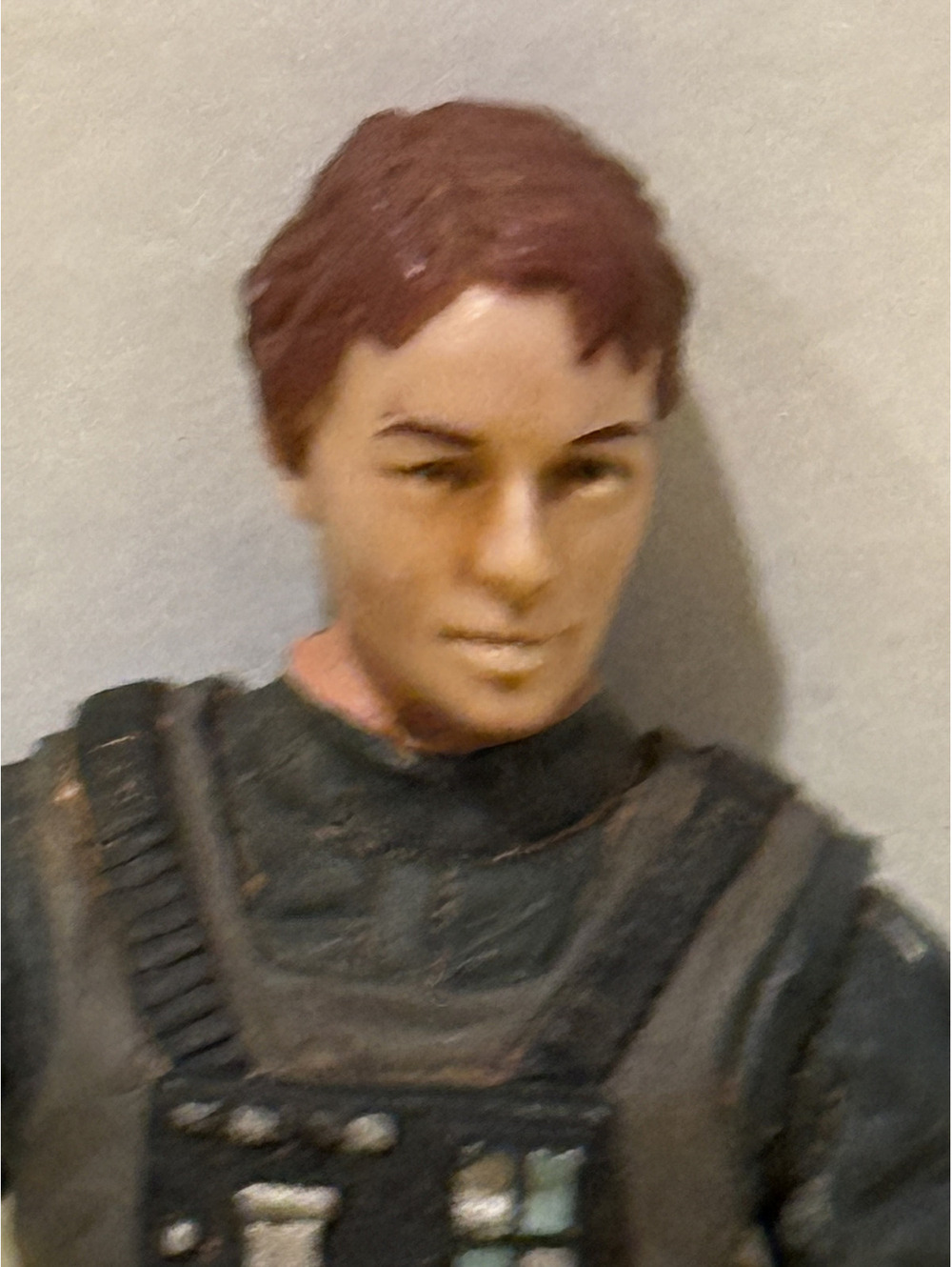 Star Wars Action Figure Rebel Pilot Black Suit Vintage Collectible